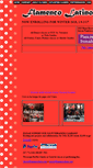 Mobile Screenshot of flamencolatino.com